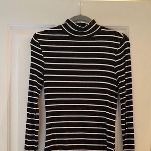 H&M mock turtleneck dress